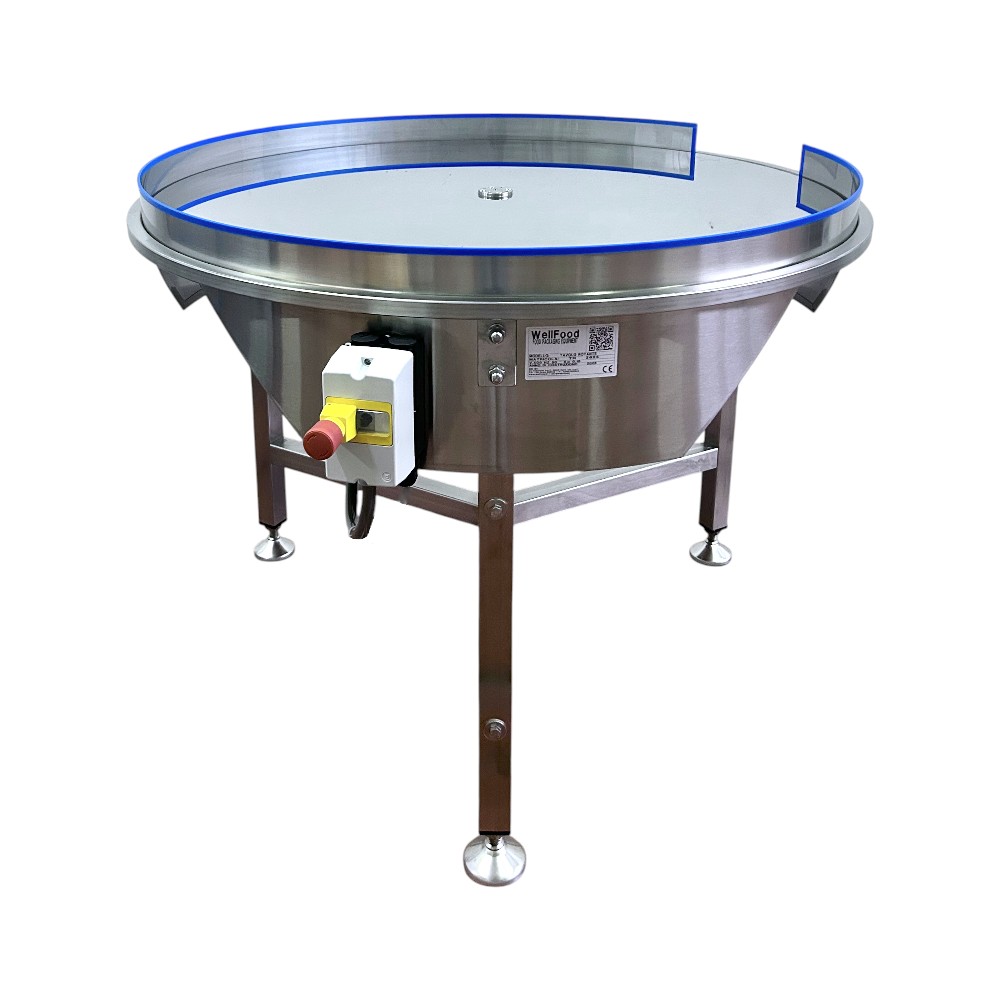 Flat rotating table with side Ø 1000 mm Flat rotating table with side Ø 1000 mm